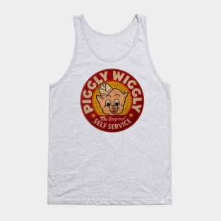 Retro Red Piggly Wiggly Tank Top